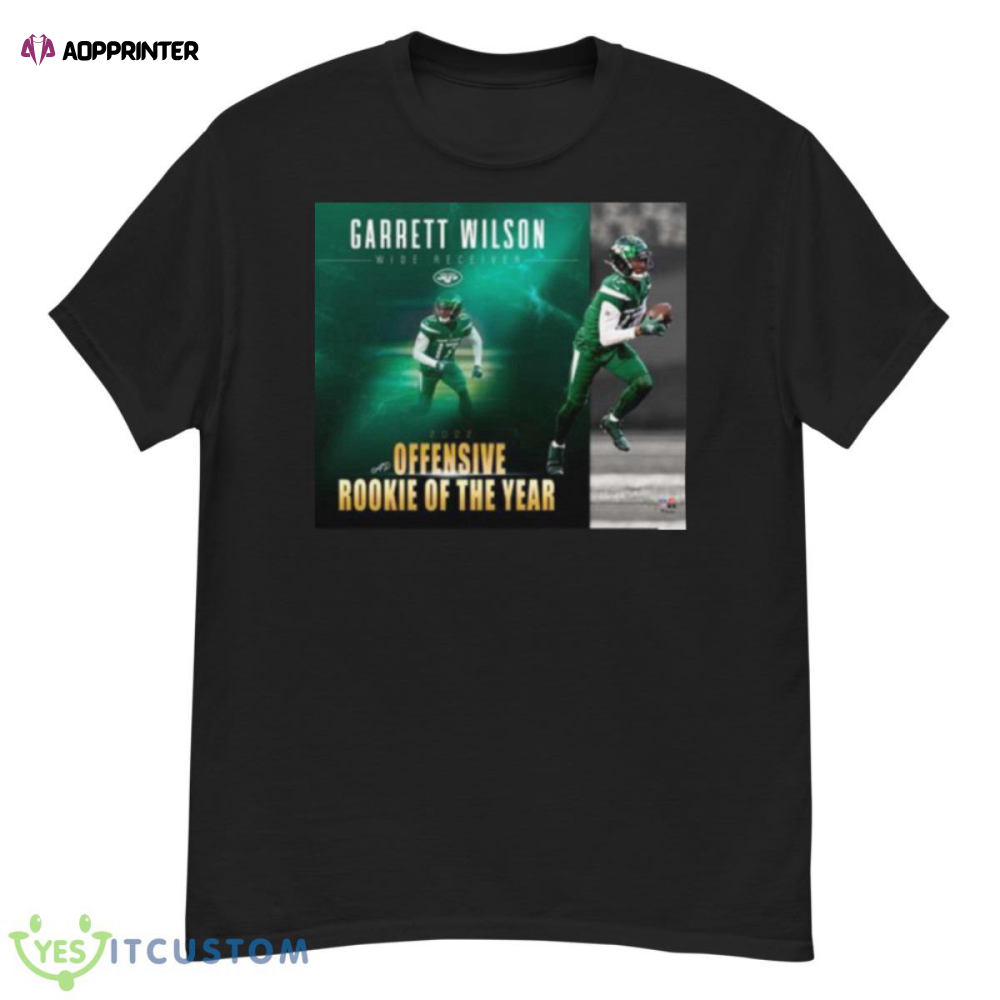 New York Jets Garrett Wilson Wide Receiver 2022 AP Offensive Player Shirt
