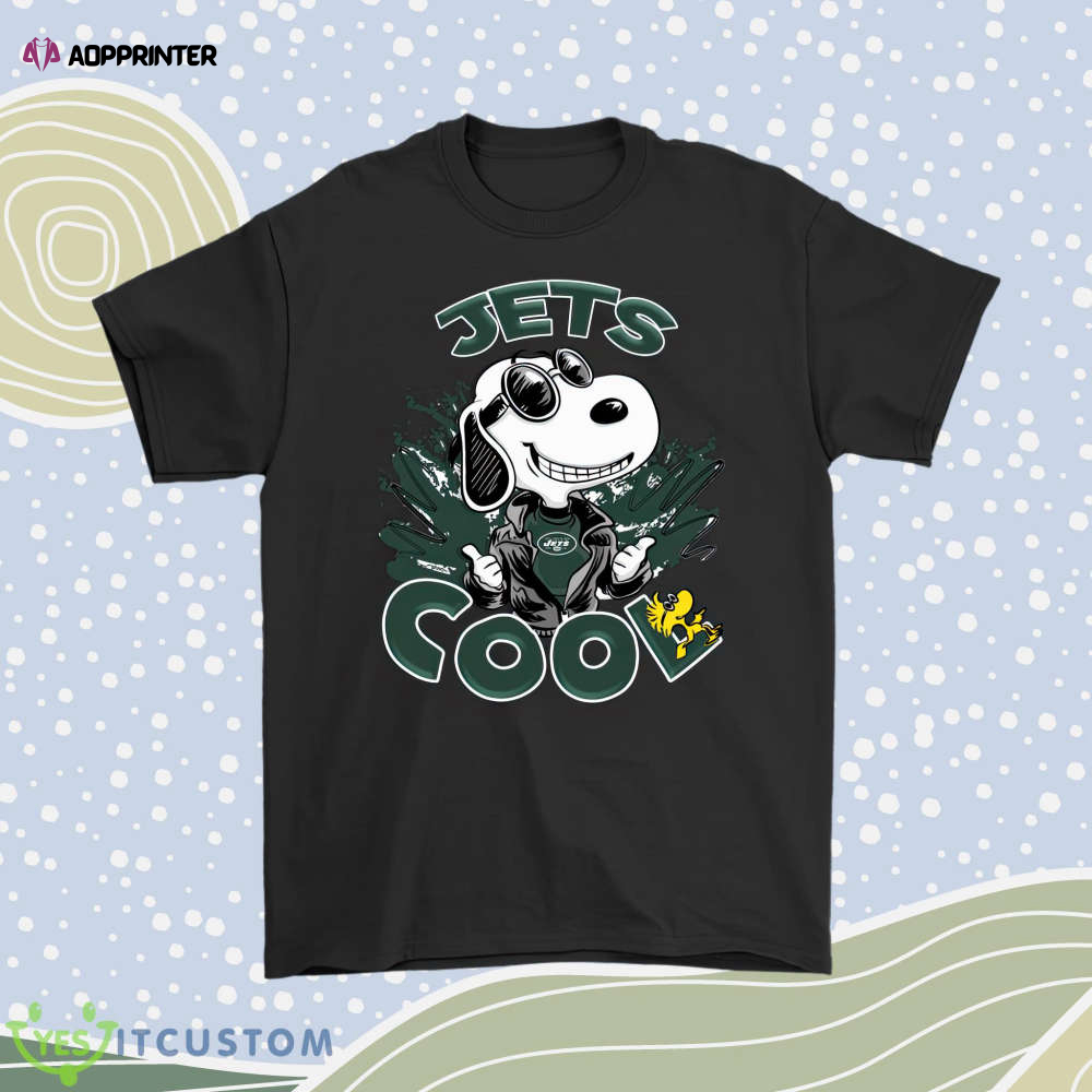 New York Jets Snoopy Joe Cool Were Awesome Men Women Shirt