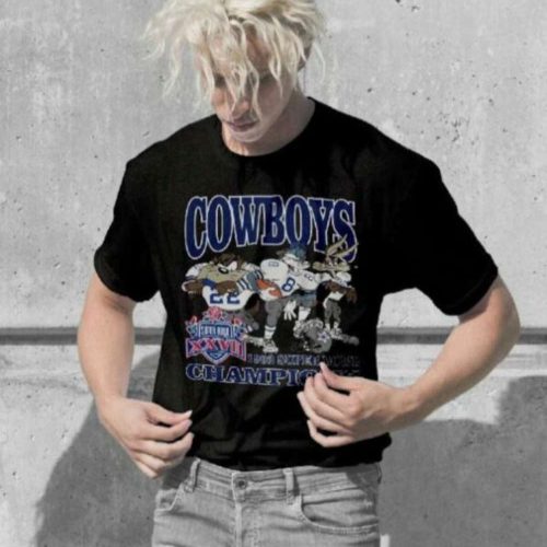 NFL Dallas Cowboys Looney Tunes Taz Football Unisex T-Shirt