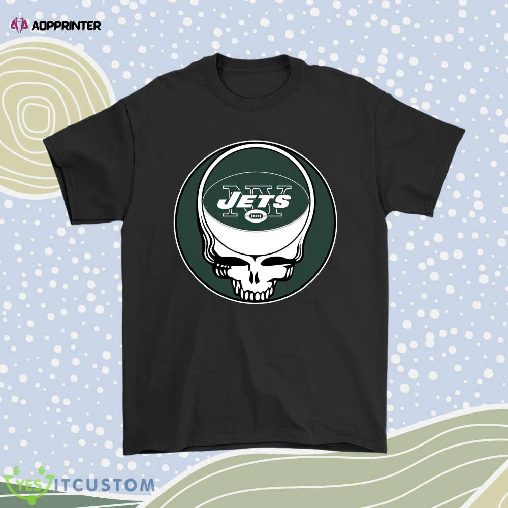 Nfl Team New York Jets X Grateful Dead Logo Band Men Women Shirt