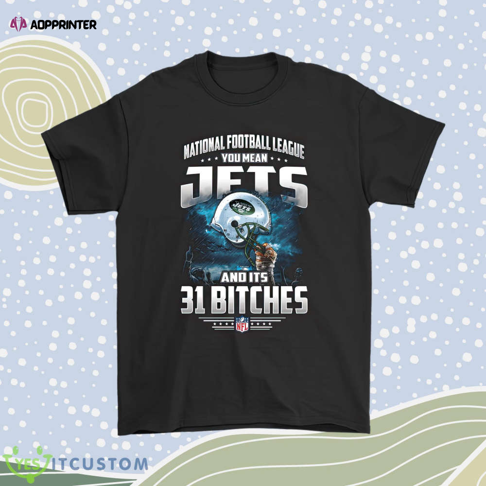 The Rolling Stones Logo X New York Jets Mashup Nfl Men Women Shirt