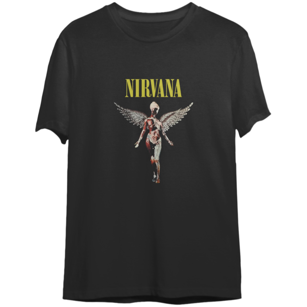 Nirvana In Utero 90s vintage, Vintage Band T-Shirt