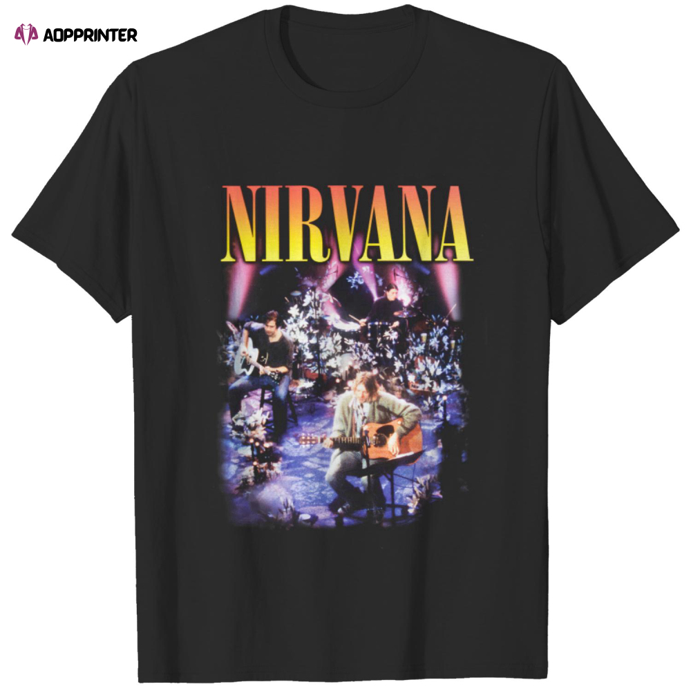 Nirvana Live Unplugged Album Art T-Shirt