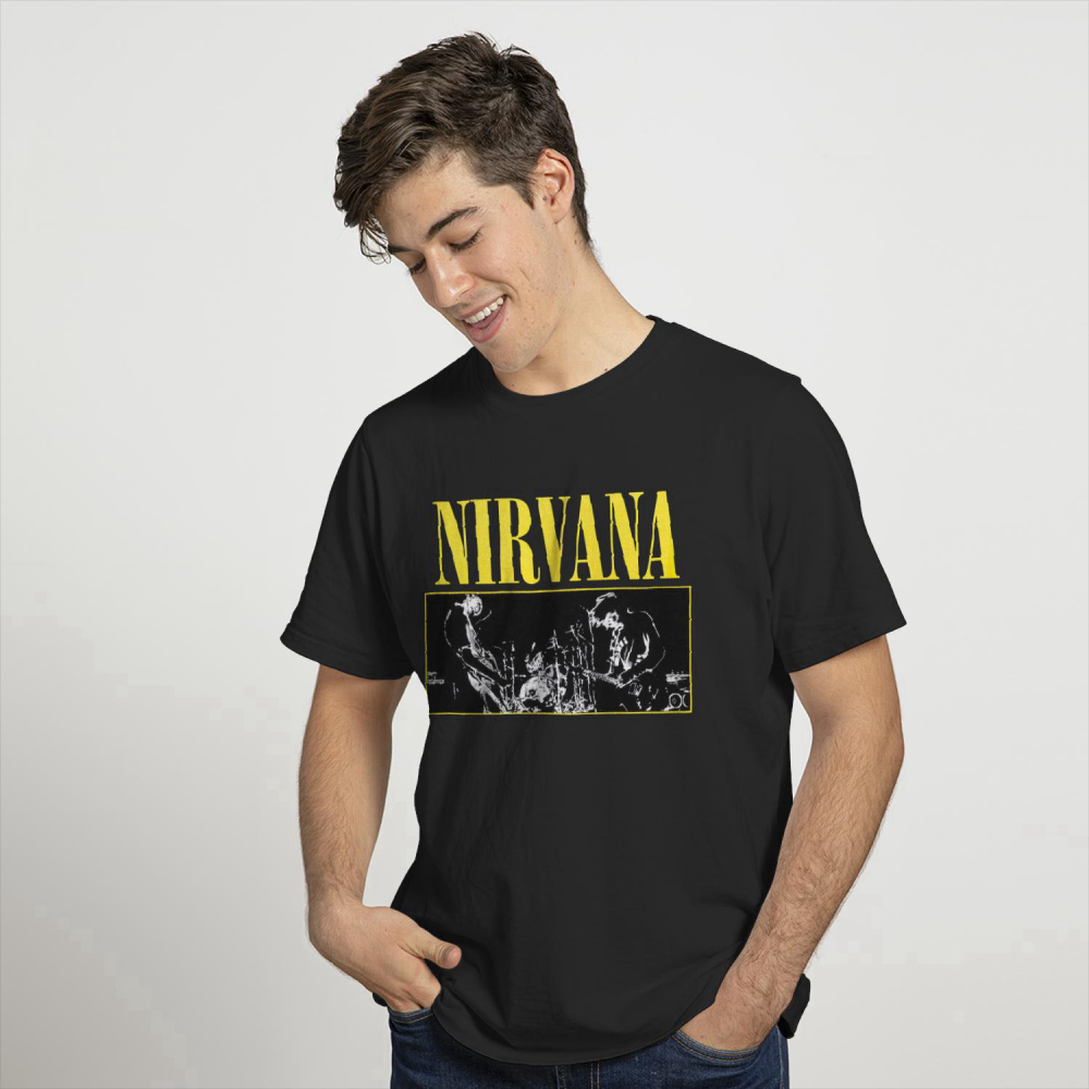 Nirvana Rock Band Big Boys T-Shirt