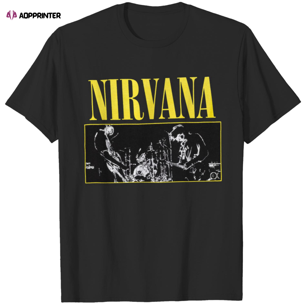 Nirvana Rock Band Big Boys T-Shirt