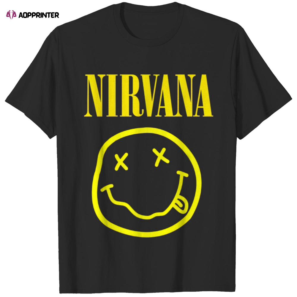 Nirvana Tee: Yellow Smiley