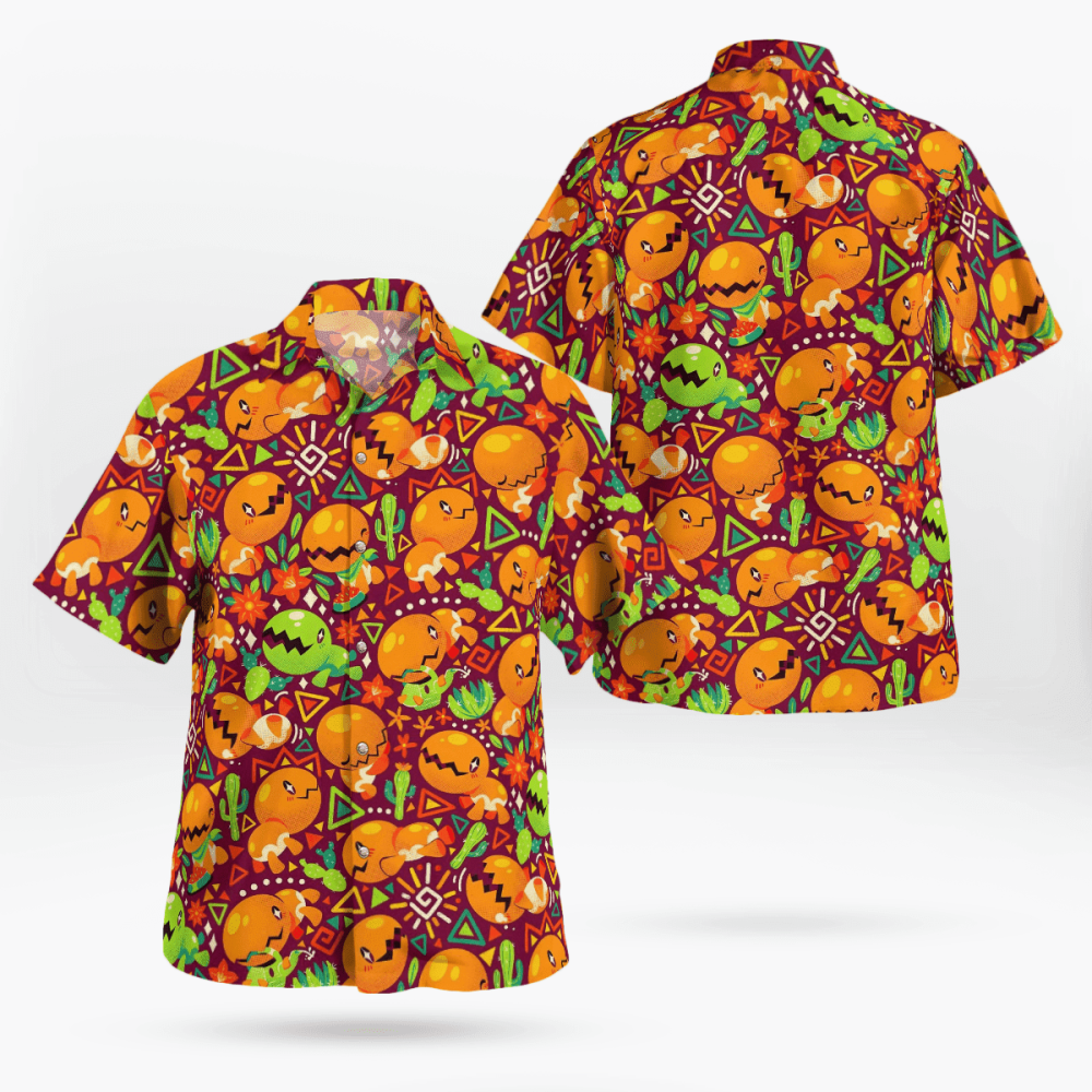Nuckrar Pokemon Hawaiian Shirt: Trendy & Stylish Pokemon-Inspired Apparel