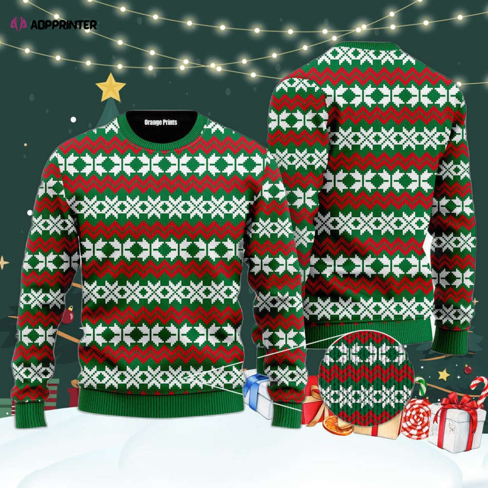 Merry Catmas Ugly Christmas Sweater For Men & Women UH1087