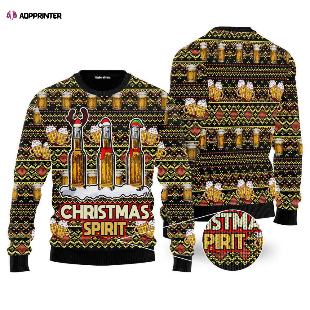 Xmas Fancy Ugly Christmas Sweater – Men & Women Adult – US4336