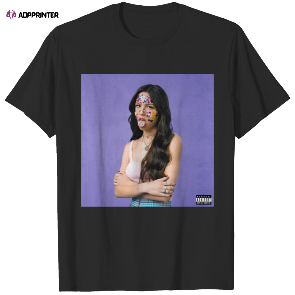 Olivia Rodrigo Sour Album Cover Shirt | Olivia Rodrigo Shirt | Olivia Rodrigo Fan Shirt | Olivia Rodrigo Concert Shirt |