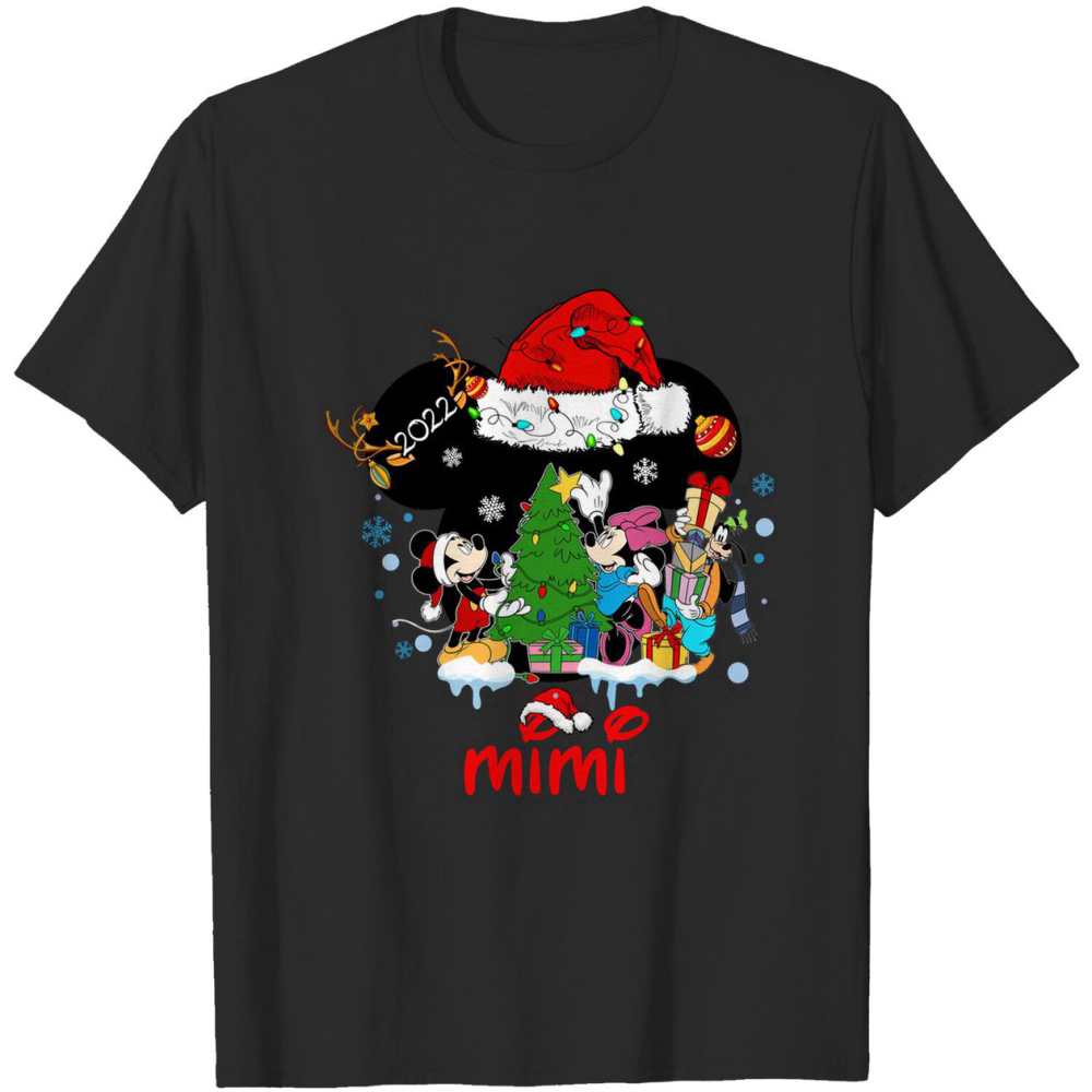 Personalized Disney Christmas 2021 T-Shirt