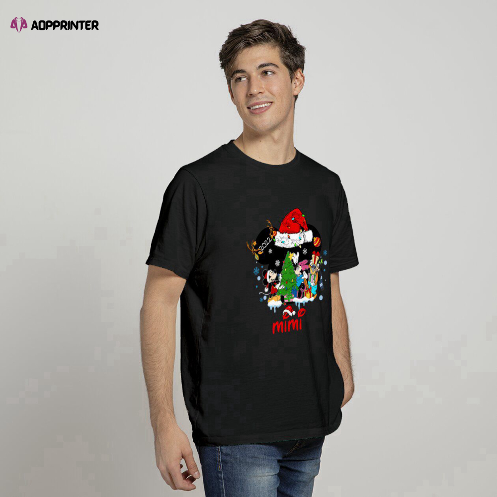 Personalized Disney Christmas 2021 T-Shirt