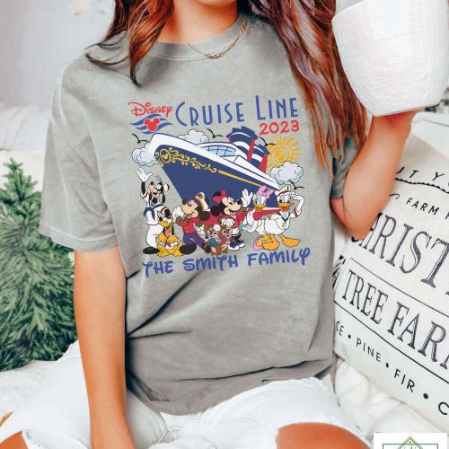 Personalized Disney Cruise Line 2023 Shirt