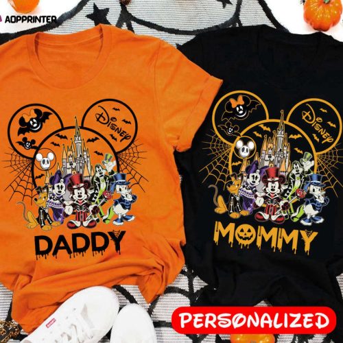 Personalized Disney Not So Scary Halloween Shirts