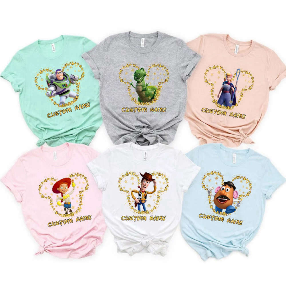 Personalized Toy Story Disney Matching Family Disney Vacation Trip Disney Group Shirt