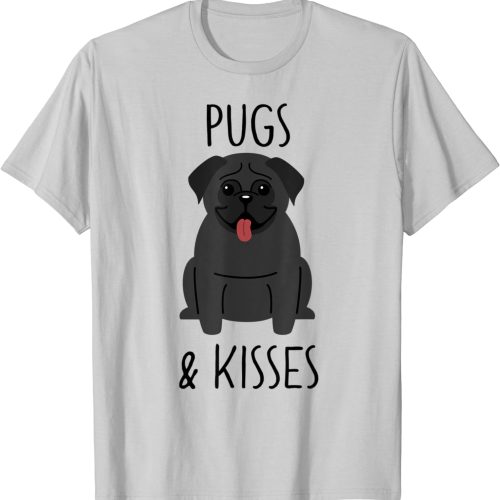 Pugs And Kisses Hugs Valentine’s Day Pug T Shirt