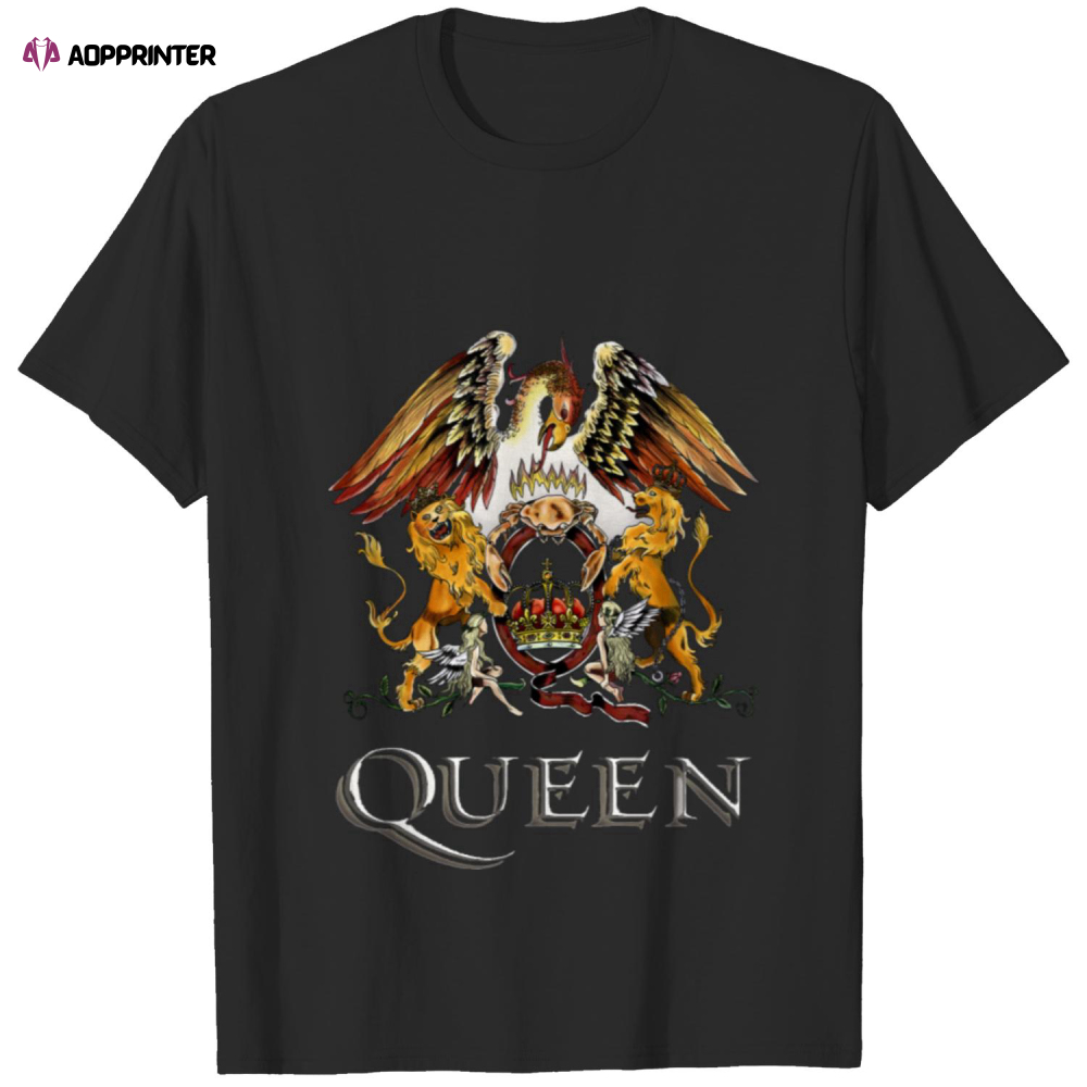 Freddie Mercury Queen Band Shirt, Festival Clothing Rock Band T-Shirt