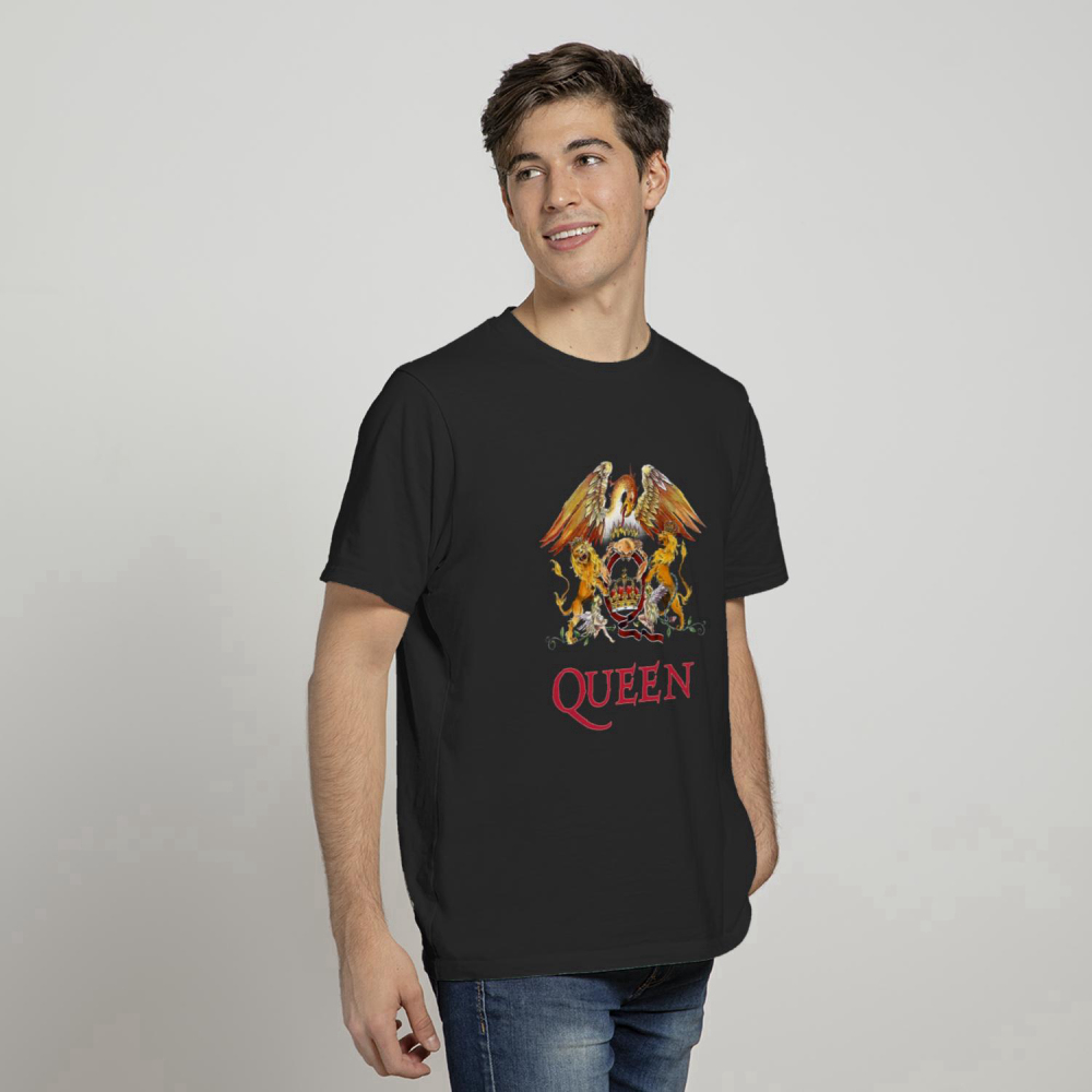 Queen Classic Crest Rock Band T-Shirts