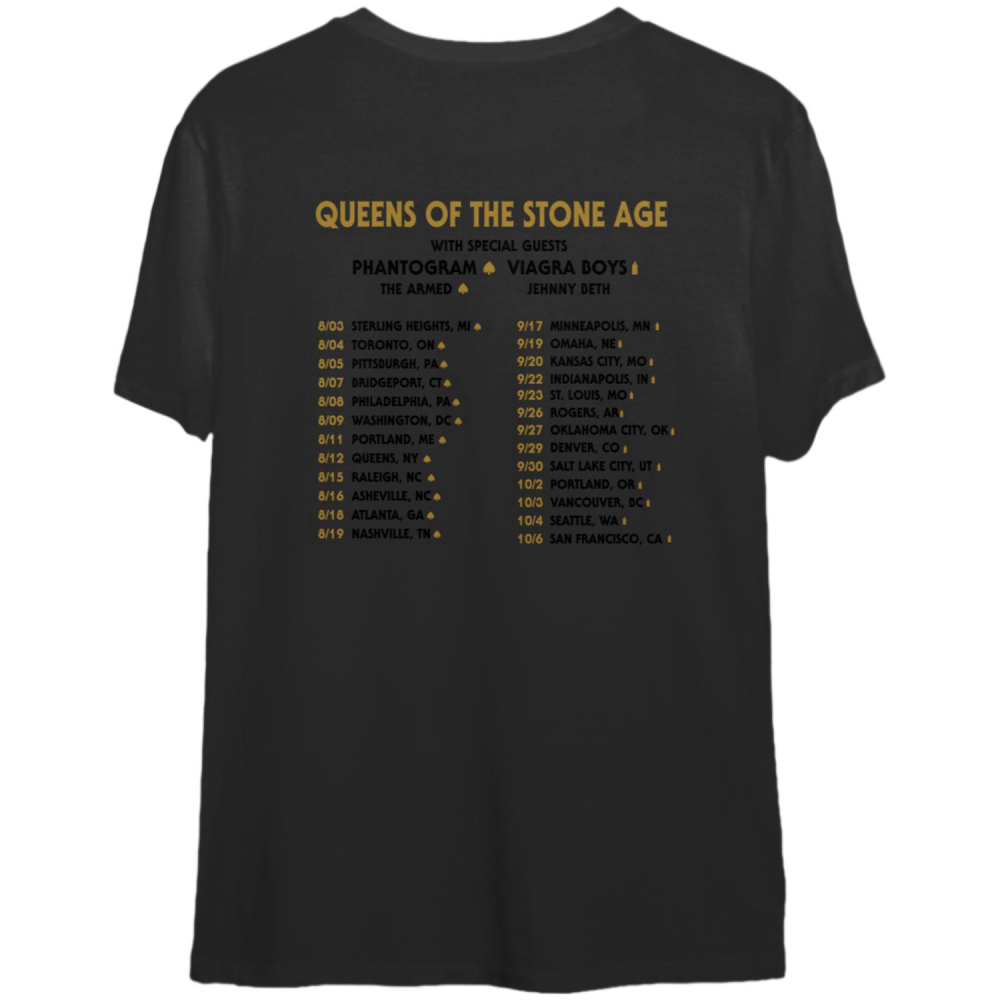 Queens of the Stone Age The End is Nero Tour Shirt