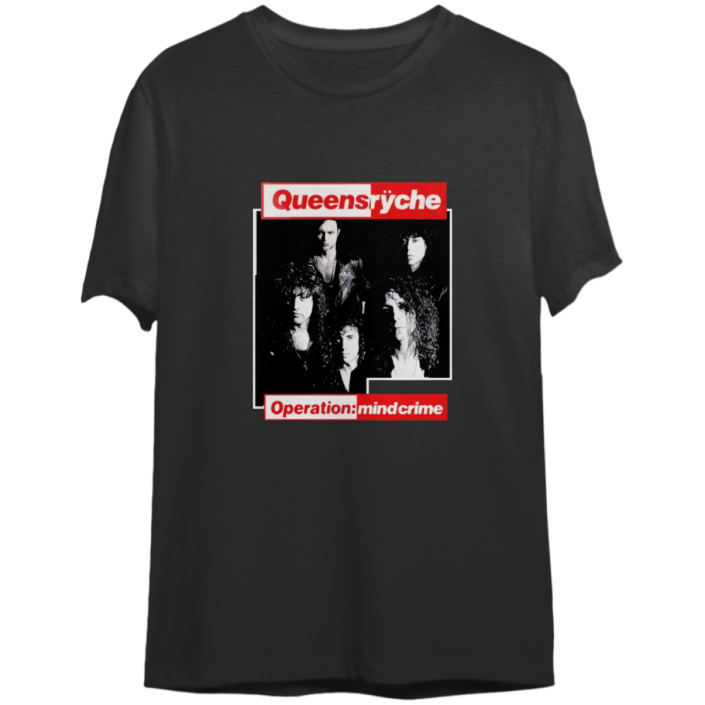 Queensryche 1988 Operation Mindcrime Tour Shirt