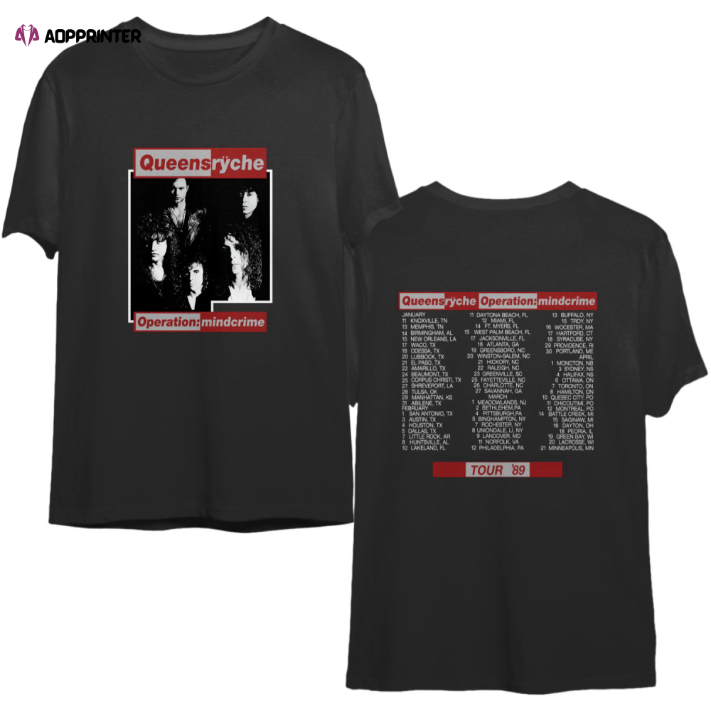 QUEENSRYCHE – Operation Mindcrime t-shirt