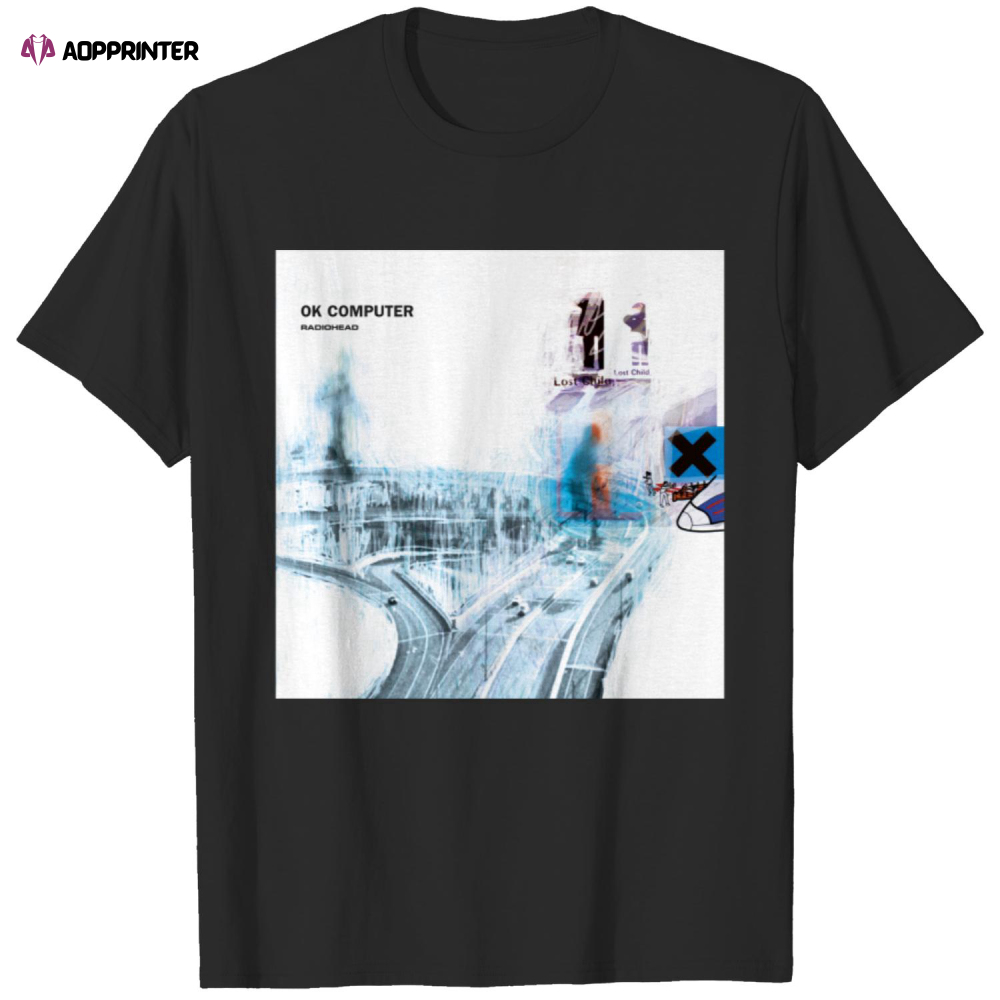 Radiohead Ok Computer T shirt 1997 Nigel Godrich