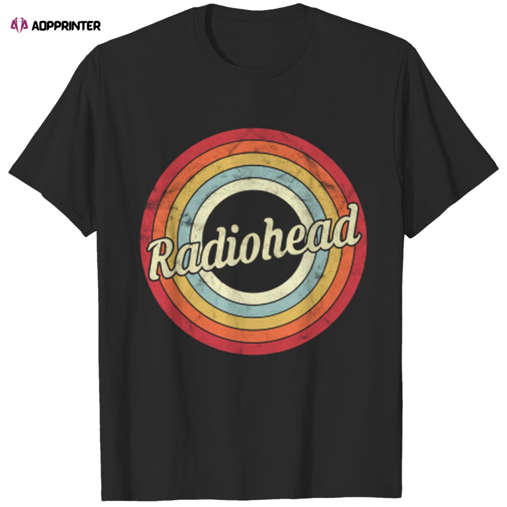 Radiohead - Retro Style - Radiohead - T-Shirt - Aopprinter