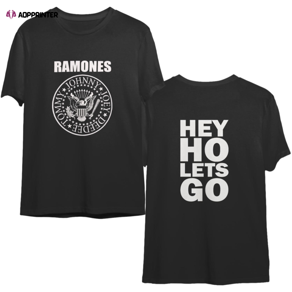 Ramones Tee: Hey Ho