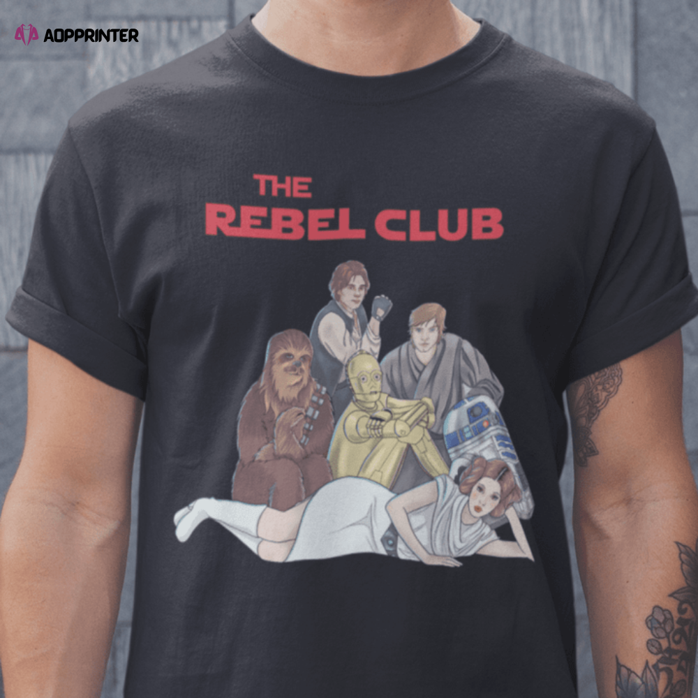 Rebel Club The Breakfast Club Star Wars Characters Mashup Unisex Shirt