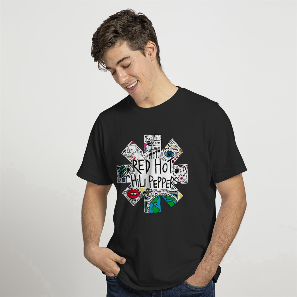 Red Hot Chili Peppers Men’s Doodle Logo T-Shirt