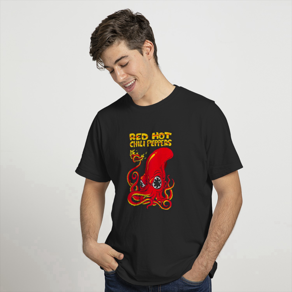 Red Hot Chili Peppers Rock Band Art Pullover T-Shirts