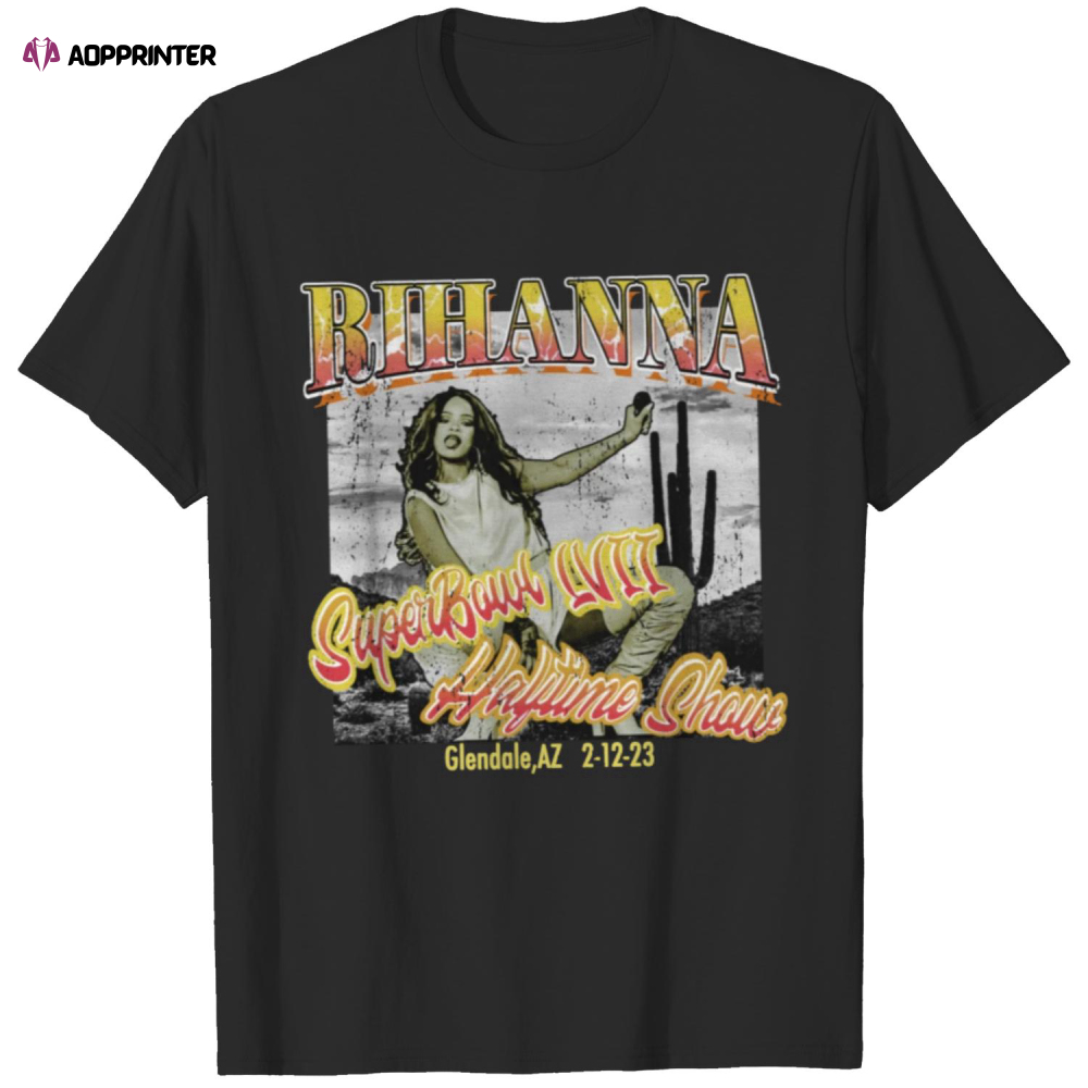 Rihanna haft time Shirt, Rihanna Supper Bowl 2023 Shirt, Rihanna Haft time show Shirt