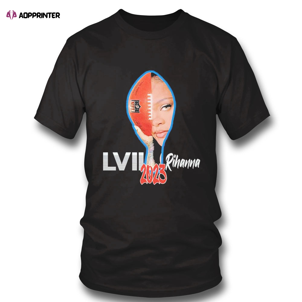 Rihanna Super Bowl 2023 Halftime Show Shirt Longsleeve