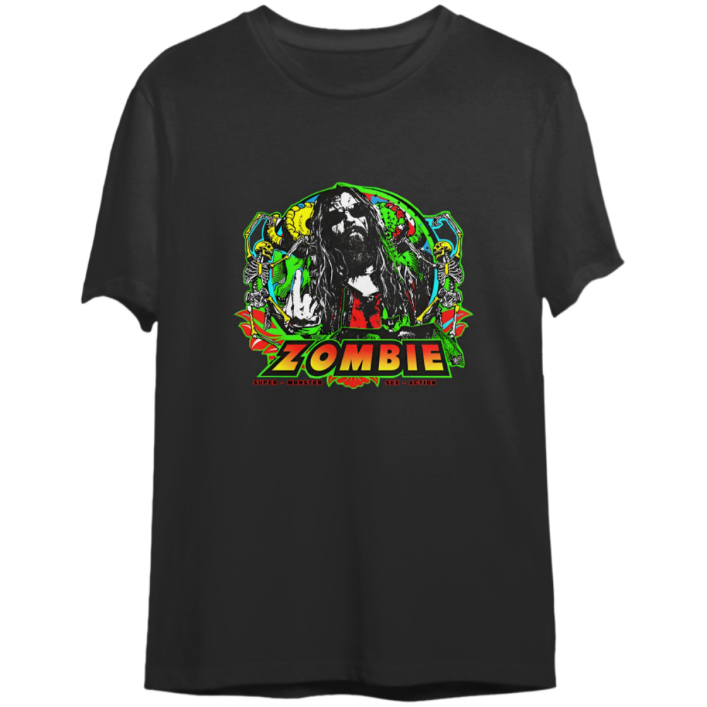 Rob Zombie Freaks On Parade Tour 2023 Shirts