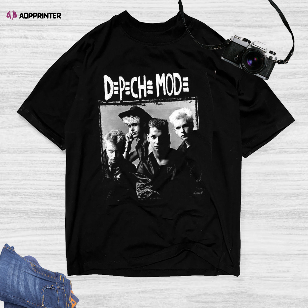 Vintage Depeche Mode Tshirt, Double Sides DM Tour 2022 Tshirt