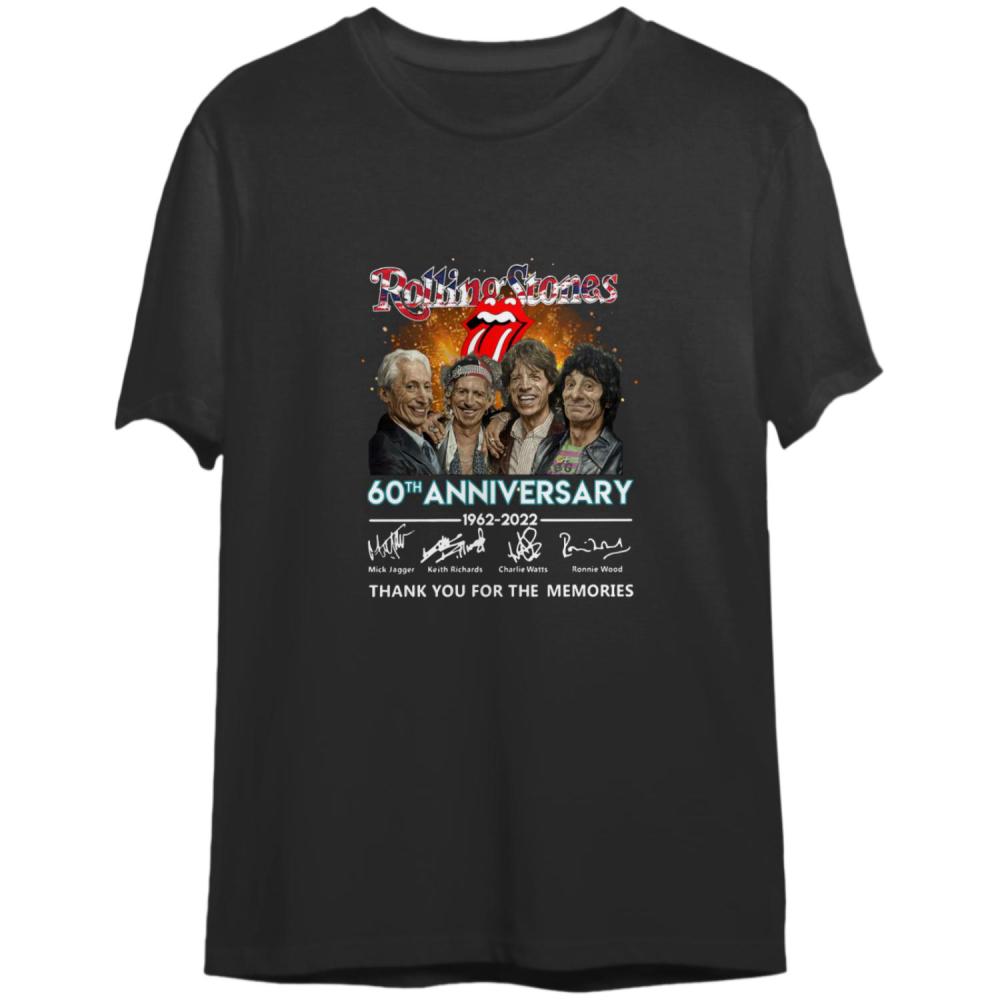 Rolling Stones 60th Anniversary 2022 Tour Shirt
