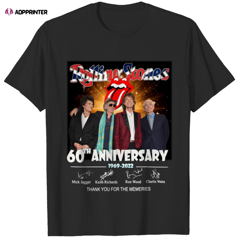 Rolling Stones 60th Anniversary Shirt