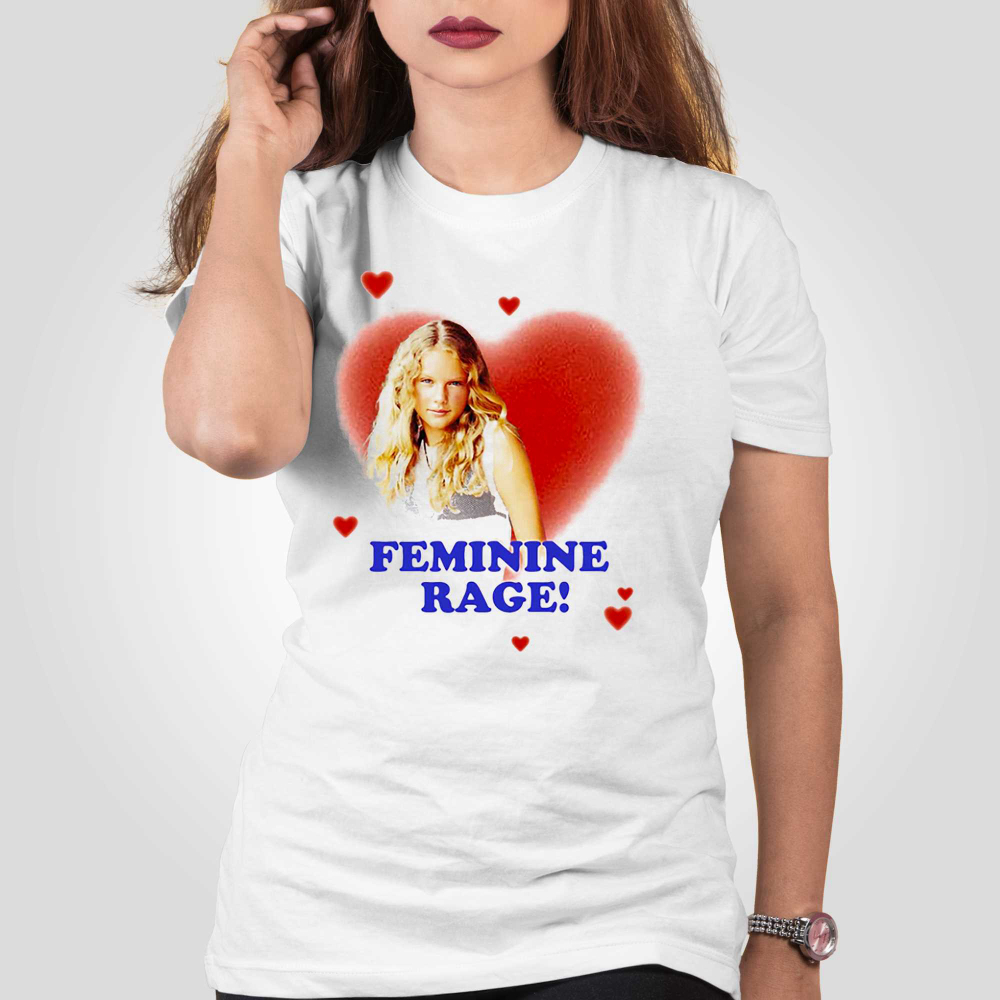 Sabrina Carpenter Feminine Rage Taylor Swift Shirt