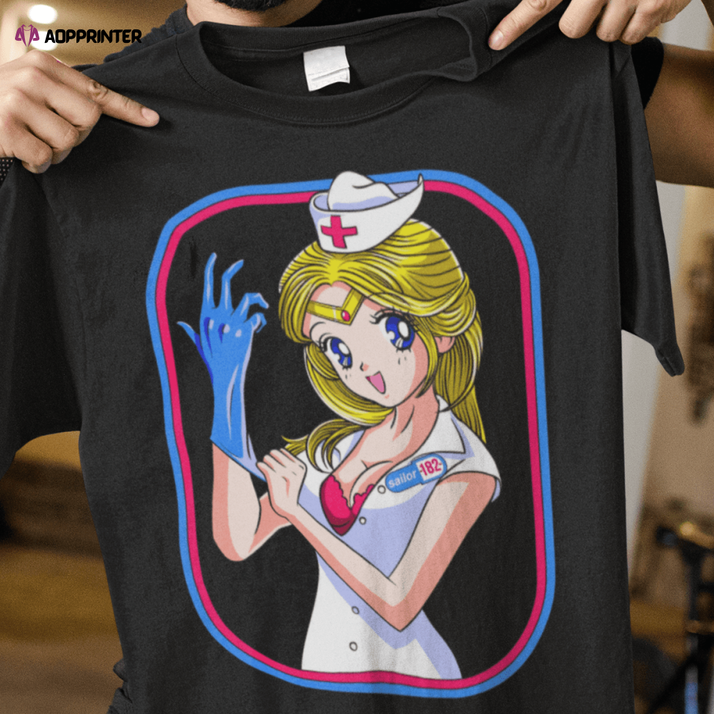 Sailor-182 Blink-182 Sailor Moon Mashup T-Shirt