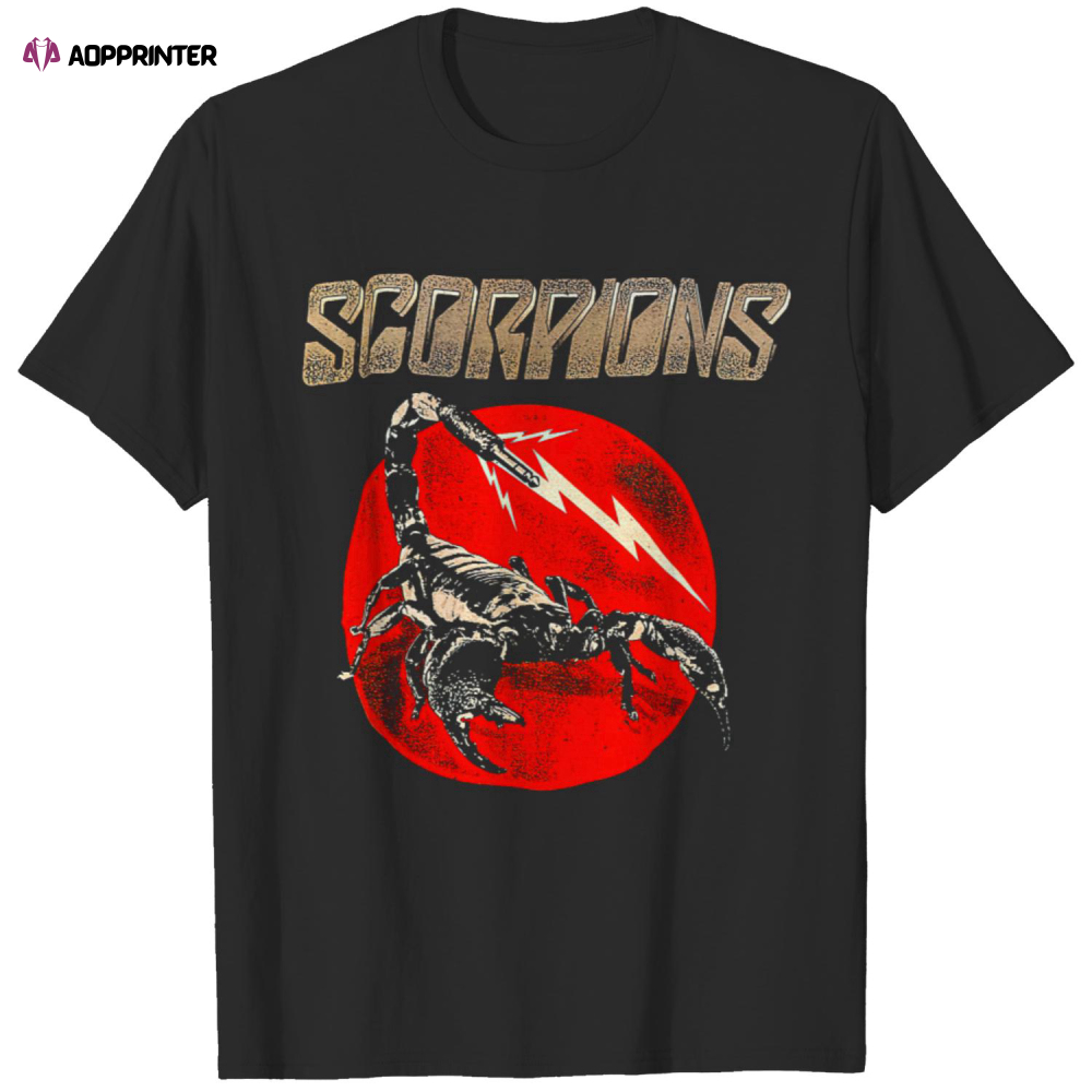 Scorpions Band Shirt, Rock Believer World Tour 2023 Shirt, Music Tour 2023 Tshirt, Singer Tshirt, Tour 2023 Tshirt