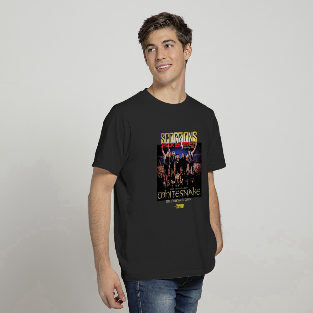 Scorpions Rock Believer World Tour 2022 Shirt – Whitesnake Rock Believer North American Tour 2022 Shirt