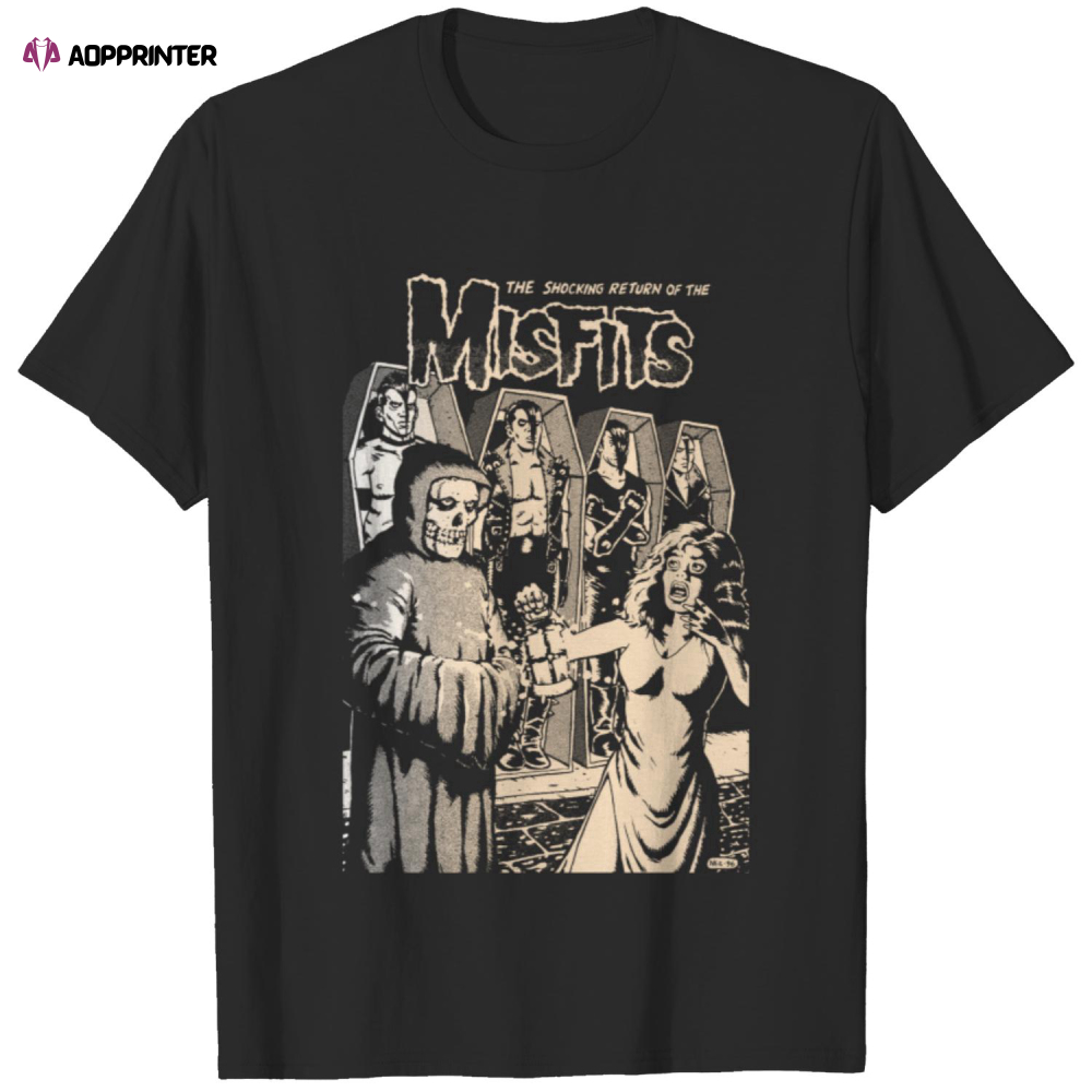 Shocking return of the Misfits T Shirt