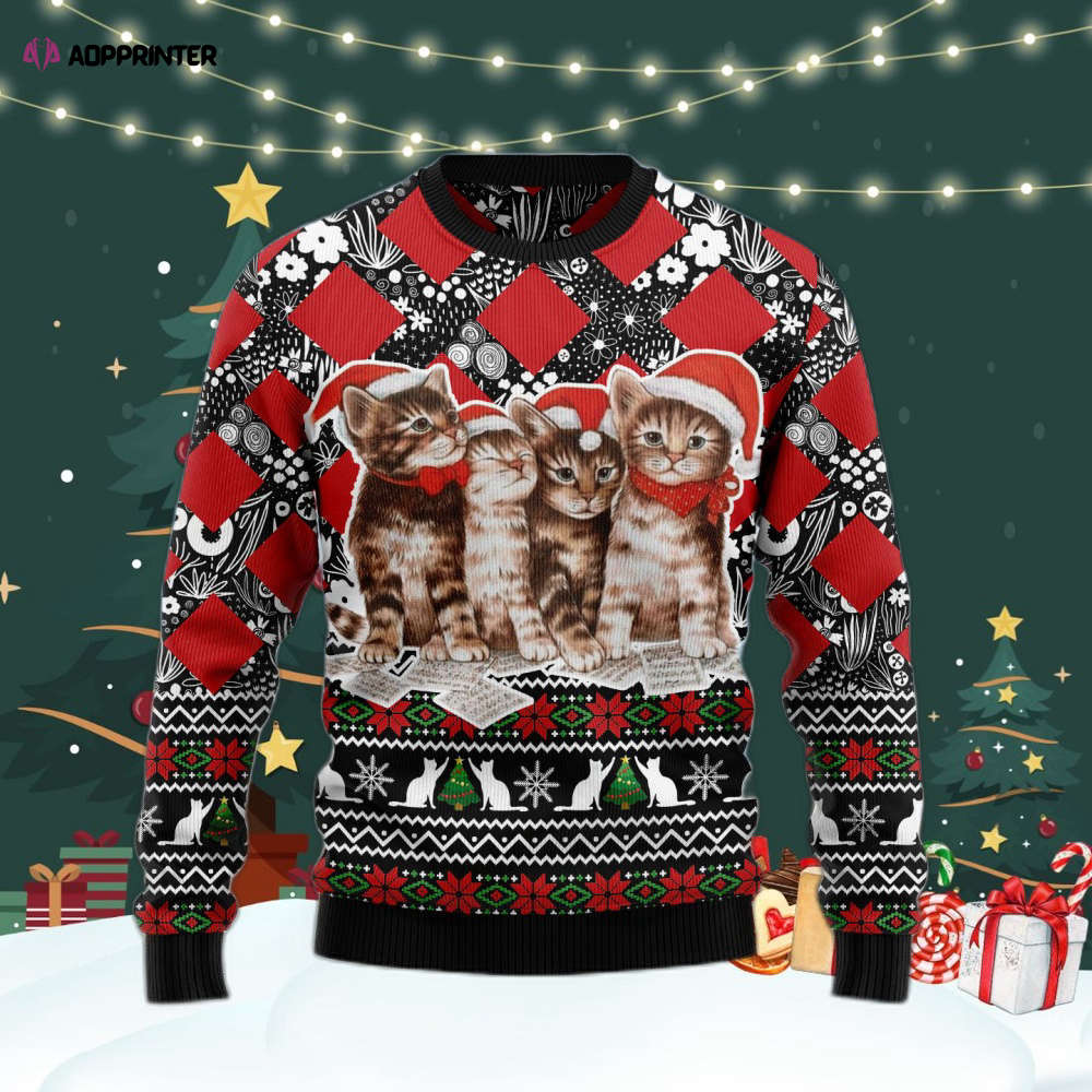 Snow-Loving Ugly Christmas Sweater – Men & Women Adult US4391: Ultimate Skiing Experience