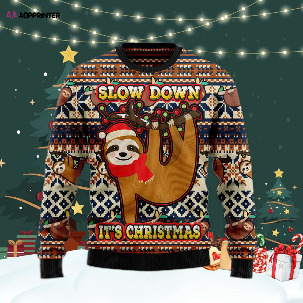 This Is How I Roll Ugly Christmas Sweater For Men & Women Adult US4468