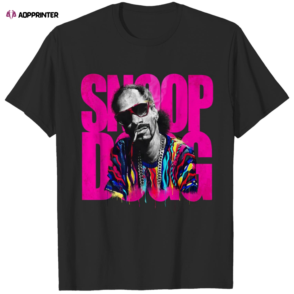 Snoop Dogg Rap Shirt, Snoop Dogg Rapper Hip Hop T-Shirt