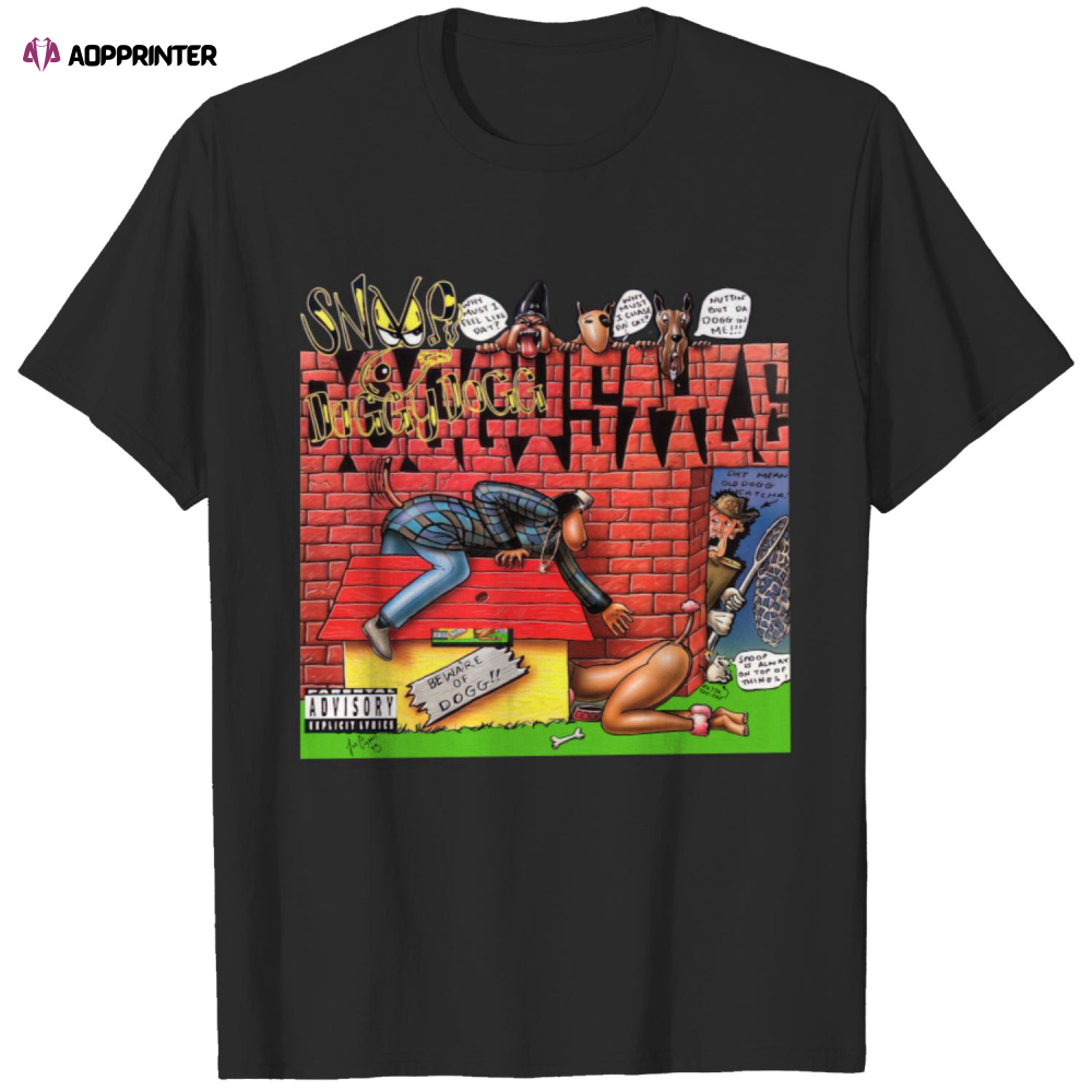 Snoop Doggy Dogg Doggystyle Hip Hop Rap Vintage Replica T-Shirt