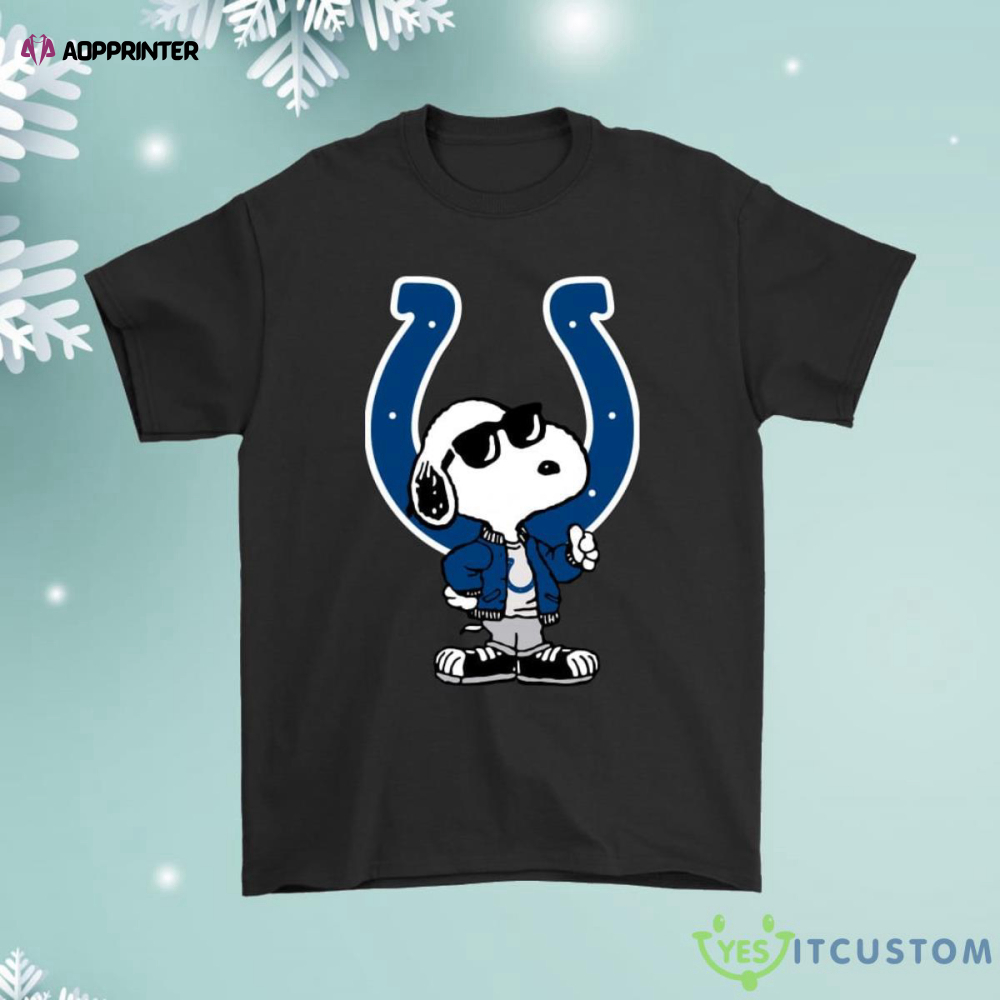 Snoopy Joe Cool To Be The Indianapolis Colts Shirt