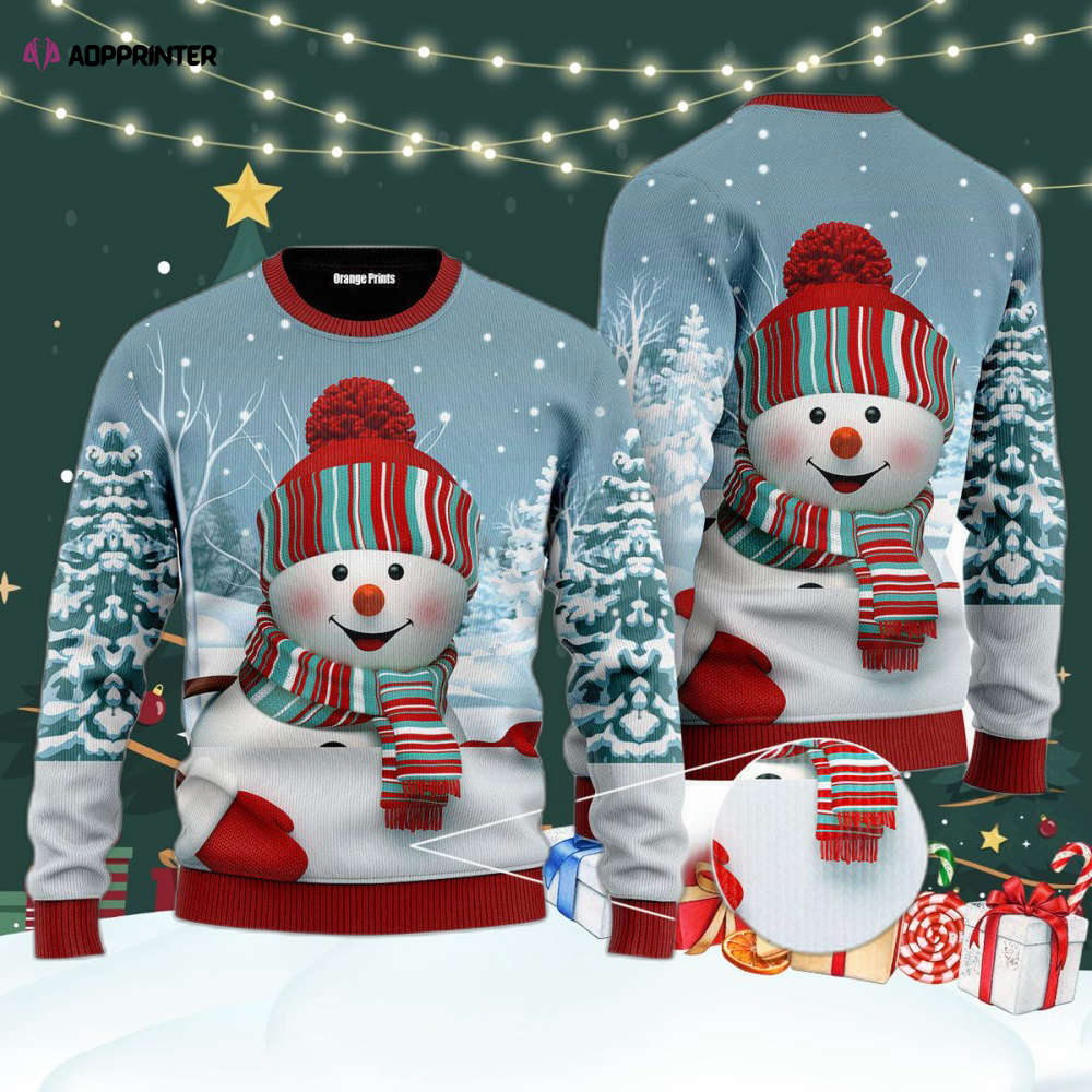 Custom Funny Photo With Red Vintage Custom Christmas Sweaters For Men & Women UP1006