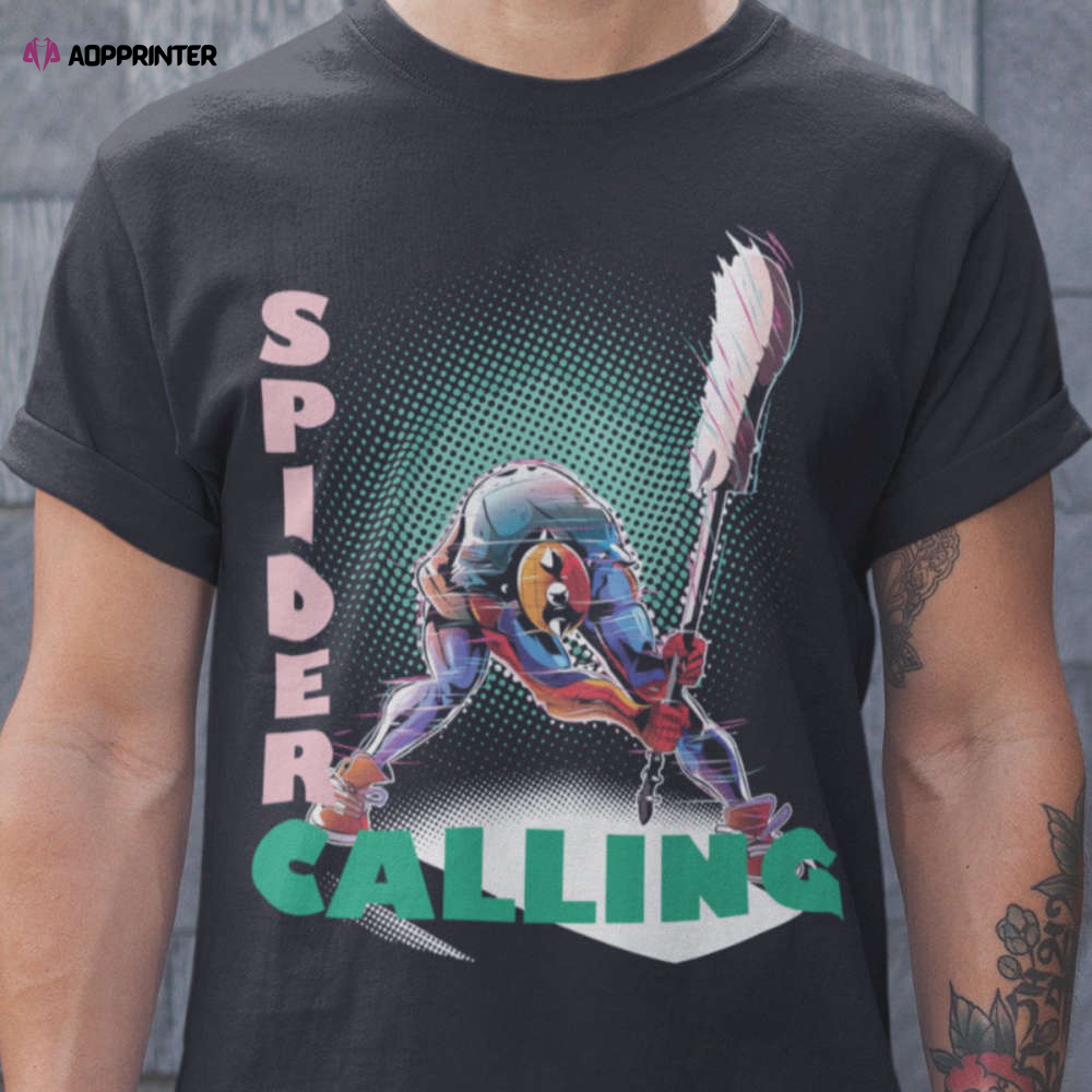 Spider Calling Spider-man Marvel T-Shirt - Aopprinter