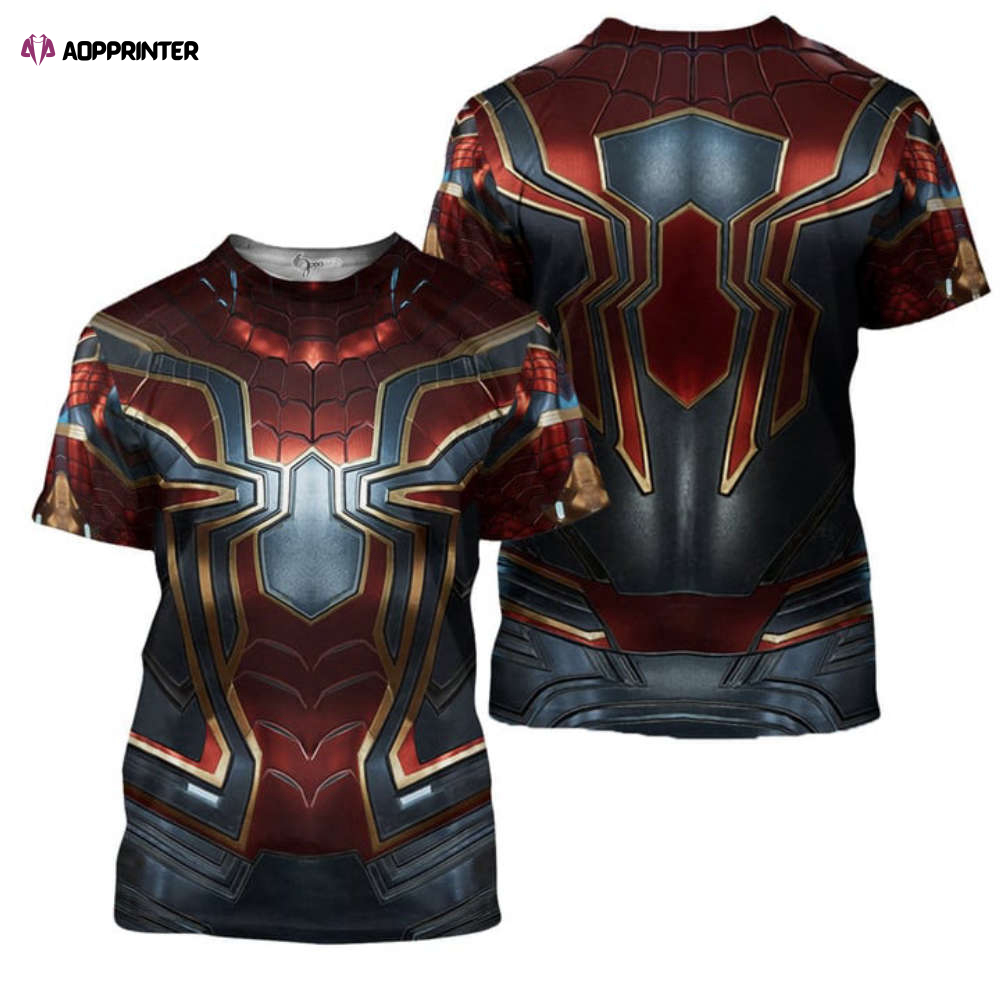 Spider-Man Iron Spider Suit T-Shirt For Men And Women